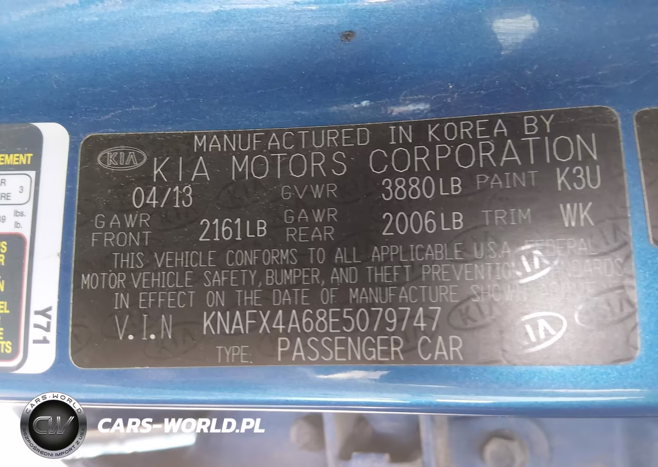 2014 Kia Forte Lx VIN:KNAFX4A68E5079747 - 9