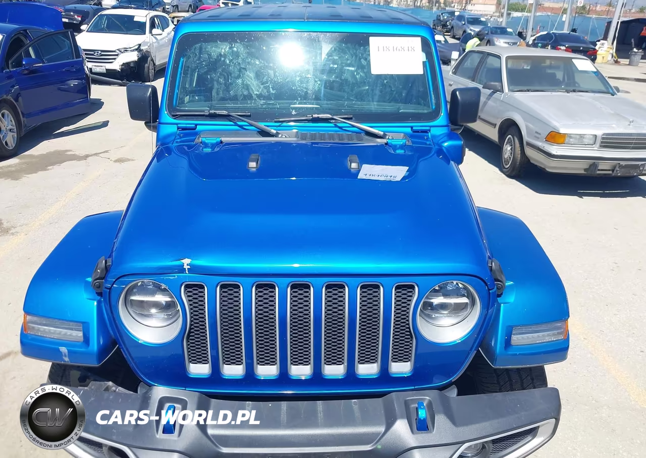 2022 Jeep Wrangler 4Xe Unlimited Sahara 4X4 VIN:1C4JJXP68NW277925 - 12