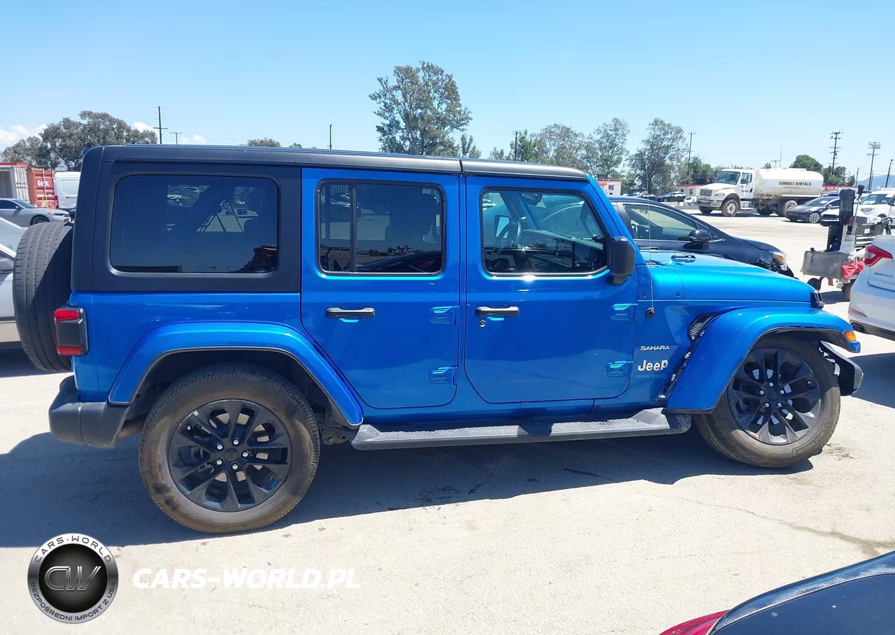 2022 Jeep Wrangler 4Xe Unlimited Sahara 4X4 VIN:1C4JJXP68NW277925 - 13