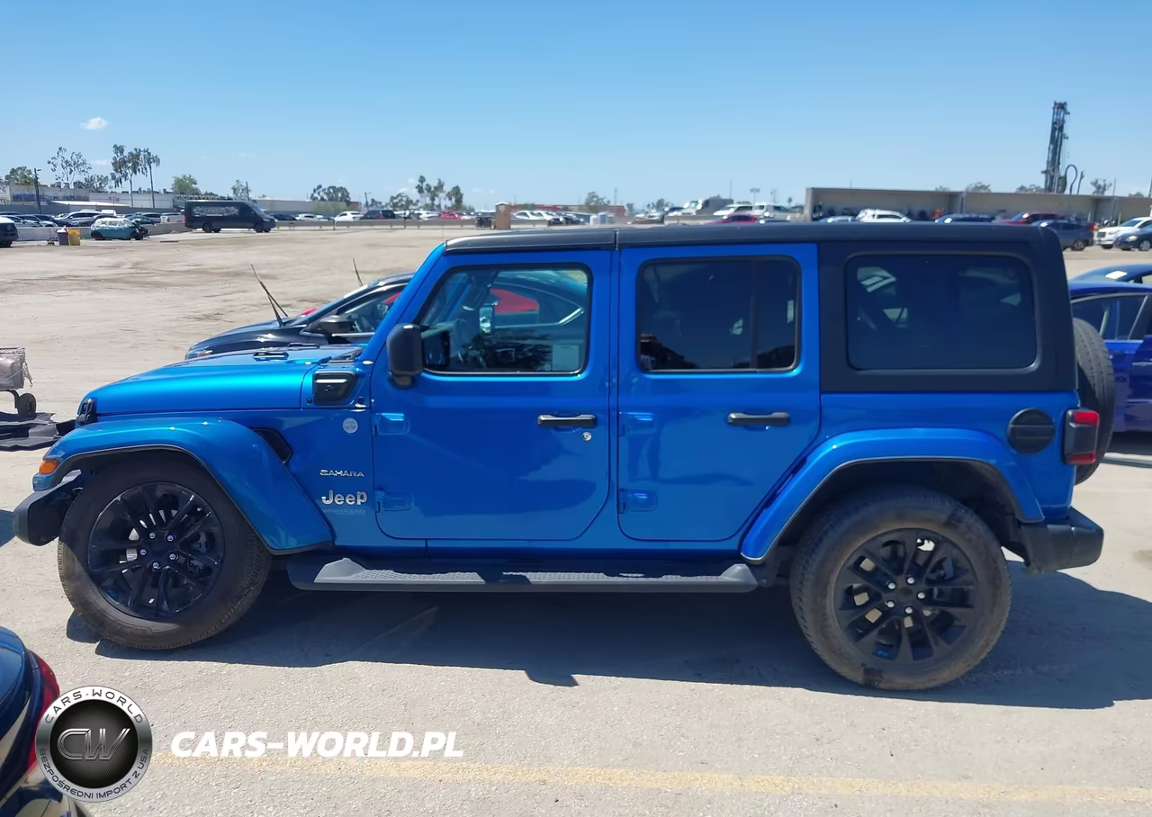 2022 Jeep Wrangler 4Xe Unlimited Sahara 4X4 VIN:1C4JJXP68NW277925 - 14