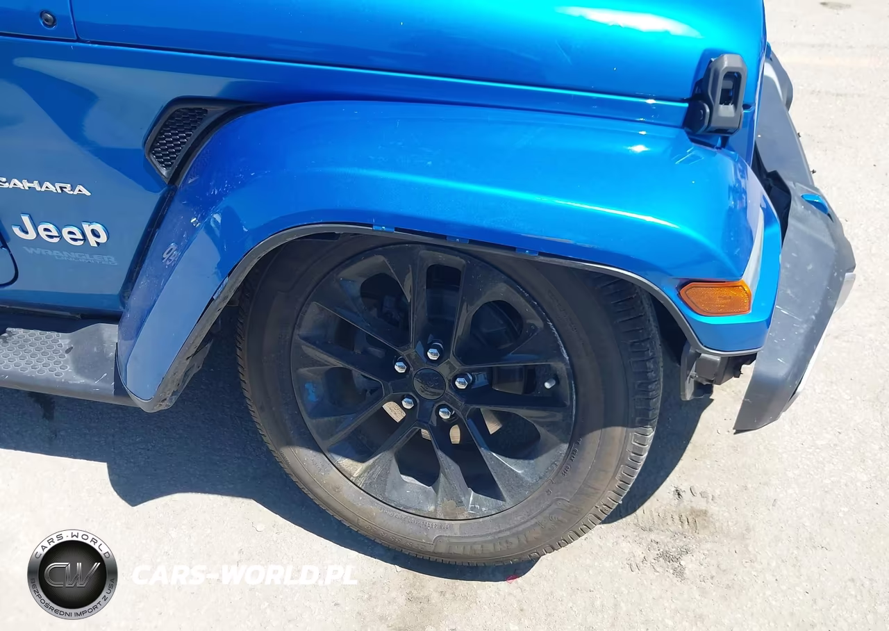2022 Jeep Wrangler 4Xe Unlimited Sahara 4X4 VIN:1C4JJXP68NW277925 - 17
