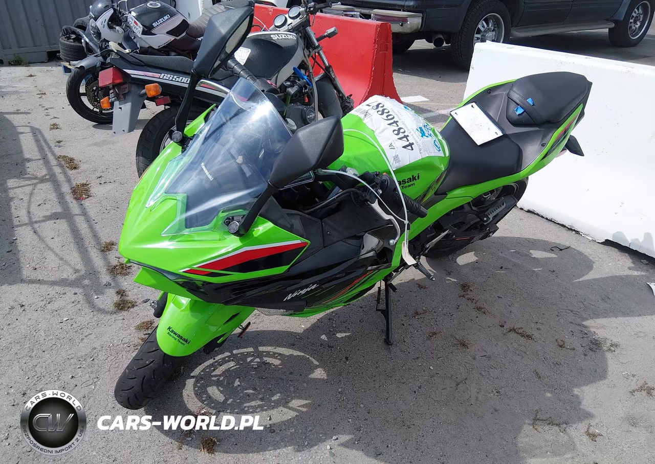 2024 Kawasaki Ex500 H VIN:ML5EXGH10RDA21912 - 2