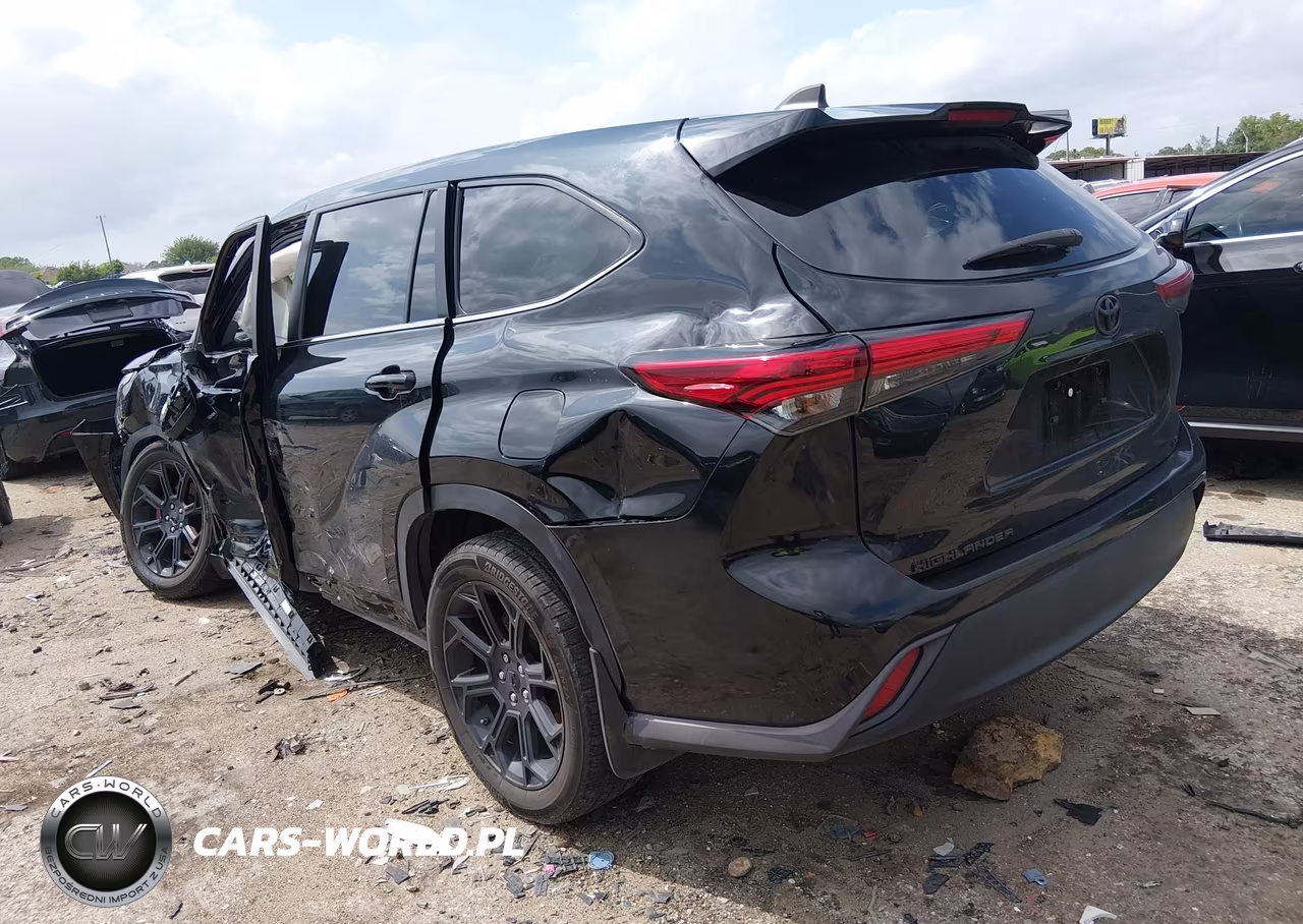 2023 Toyota Highlander Le VIN:5TDKDRAH1PS018388 - 3