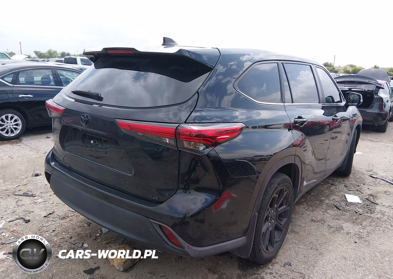 2023 Toyota Highlander Le VIN:5TDKDRAH1PS018388 - 4