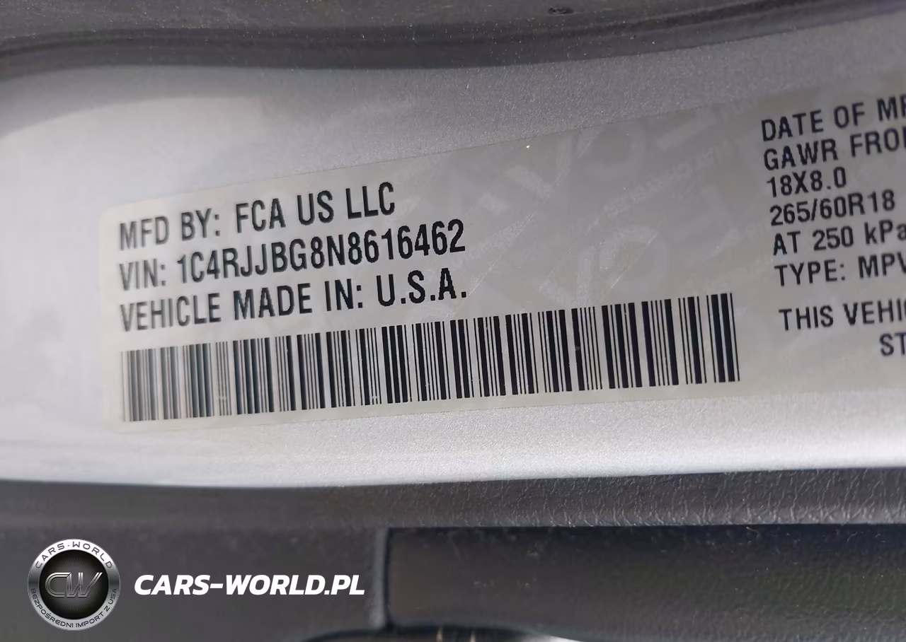 2022 Jeep Grand Cherokee L Limited 4X2 VIN:1C4RJJBG8N8616462 - 9