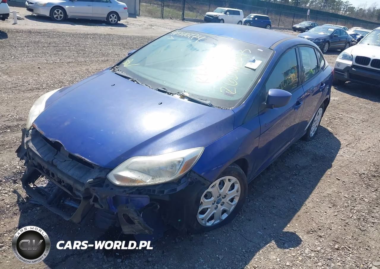 2012 Ford Focus Se VIN:1FAHP3F22CL216546 - 2