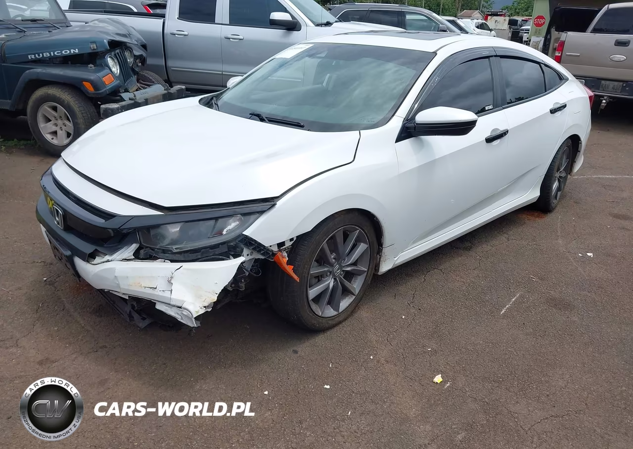 2019 Honda Civic Ex-L VIN:19XFC1F73KE003870 - 2