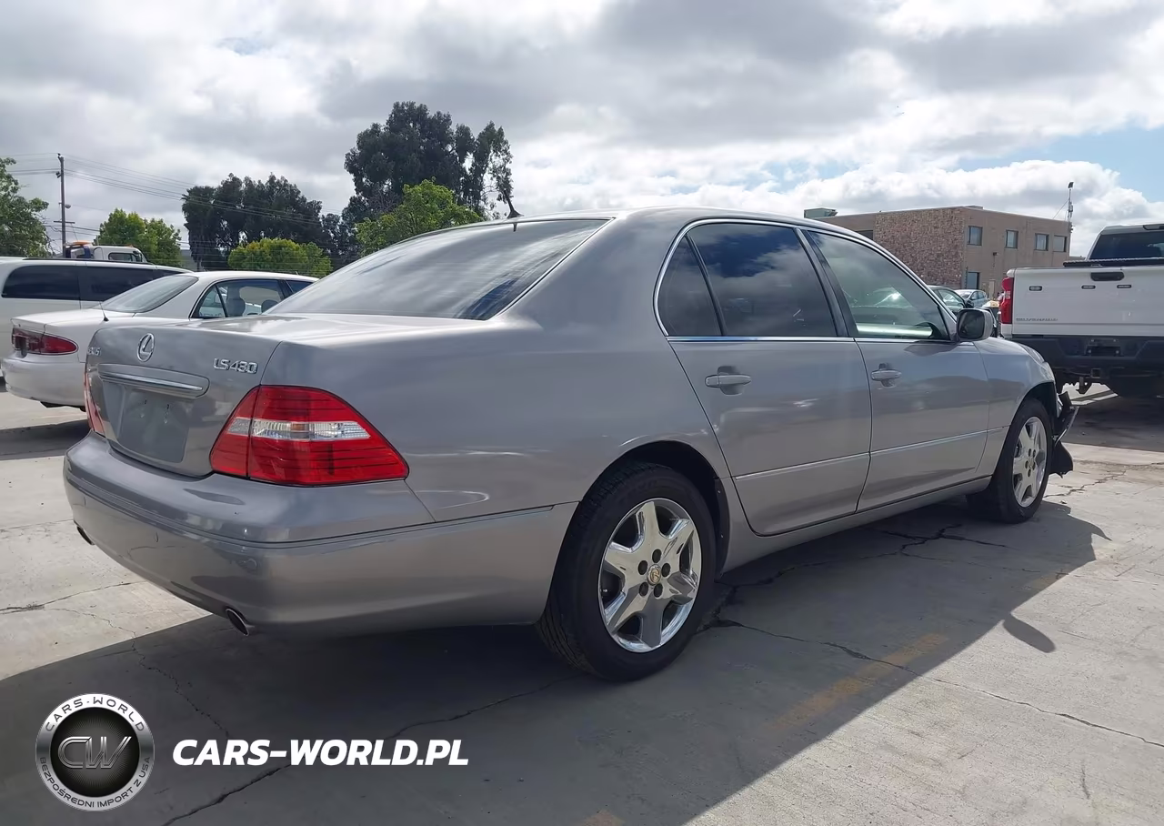 2005 Lexus Ls 430 VIN:JTHBN36F155017986 - 4