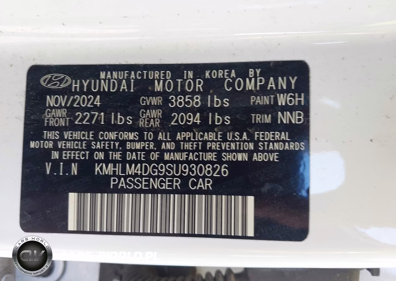 2025 Hyundai Elantra Sel Sport VIN:KMHLM4DG9SU930826 - 9