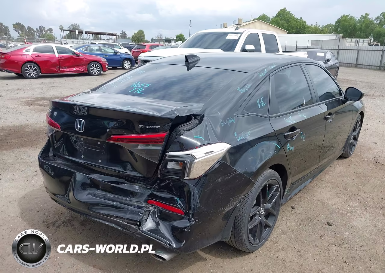 2022 Honda Civic Sport VIN:2HGFE2F52NH573951 - 4