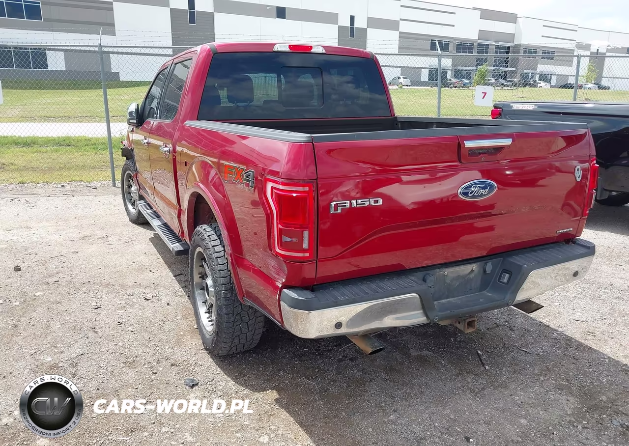 2015 Ford F-150 Lariat VIN:1FTEW1EF4FKD26436 - 3