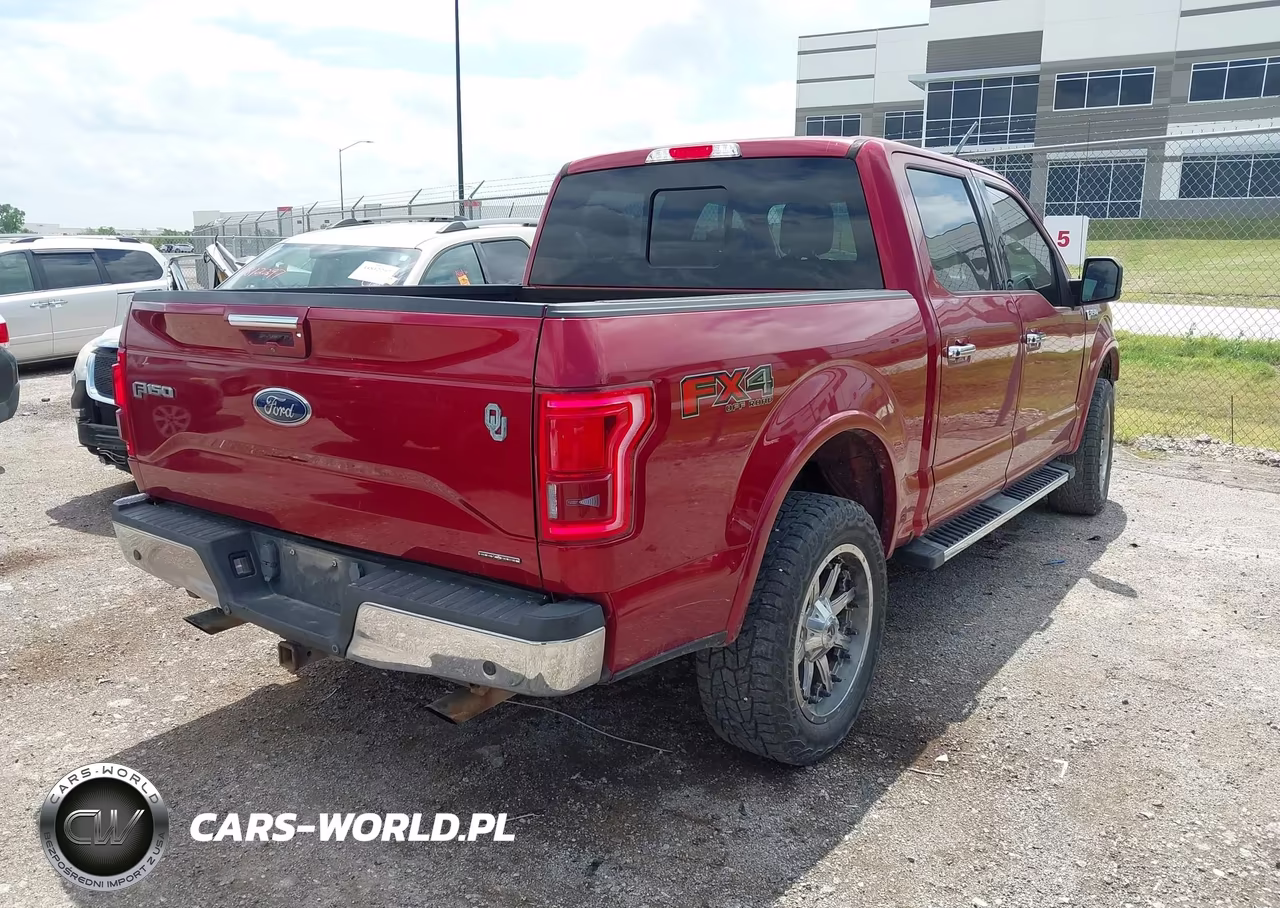 2015 Ford F-150 Lariat VIN:1FTEW1EF4FKD26436 - 4
