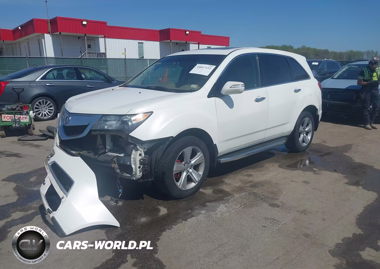 2012 Acura Mdx Technology Package VIN:2HNYD2H30CH536409 - 2