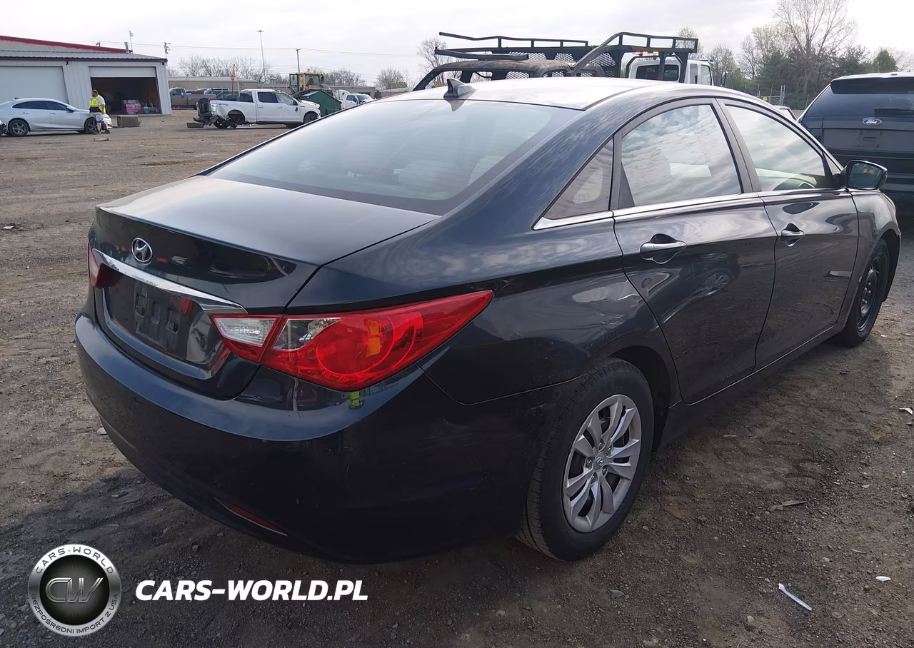 2012 Hyundai Sonata Gls VIN:5NPEB4AC6CH311066 - 4