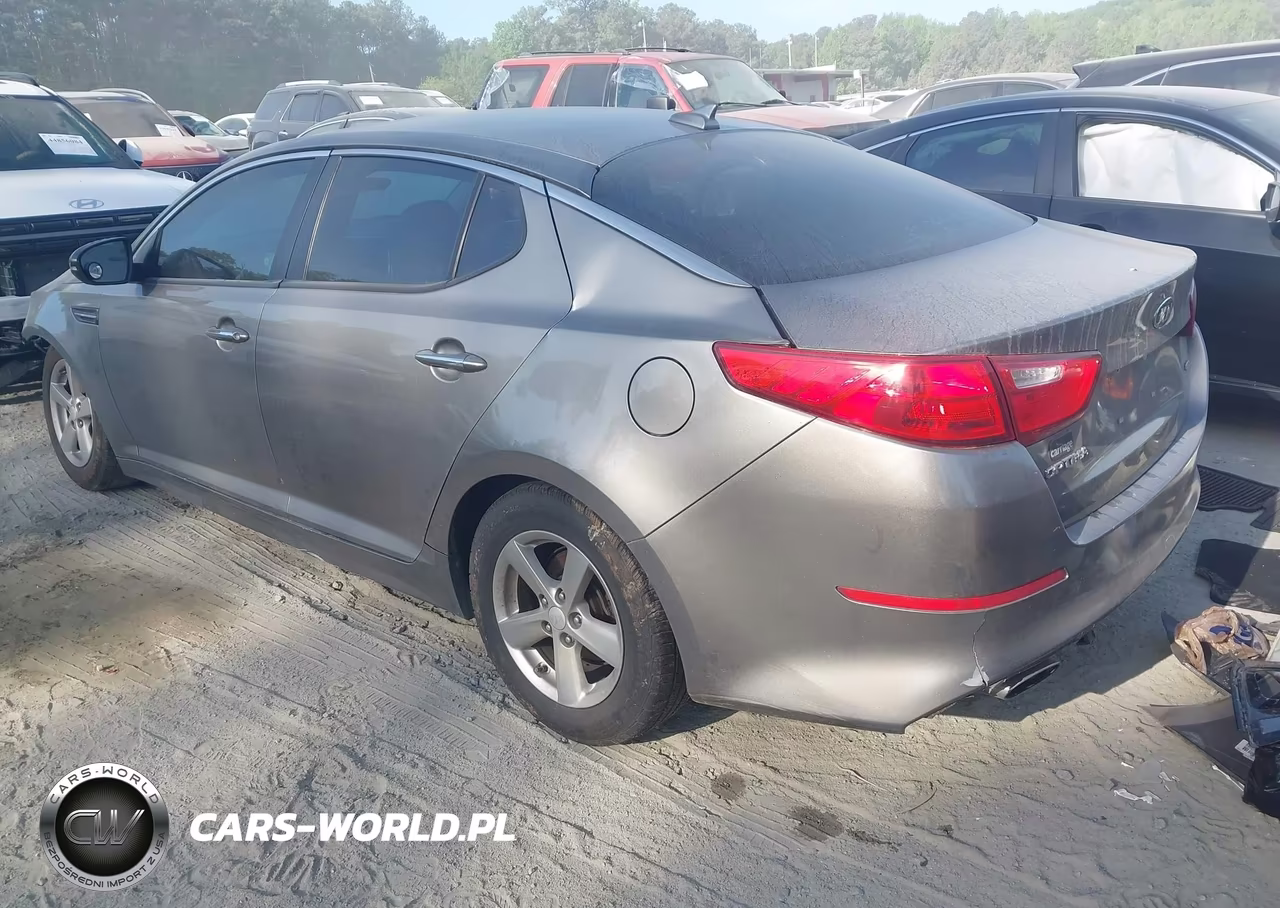 2015 Kia Optima Lx VIN:5XXGM4A72FG457423 - 3