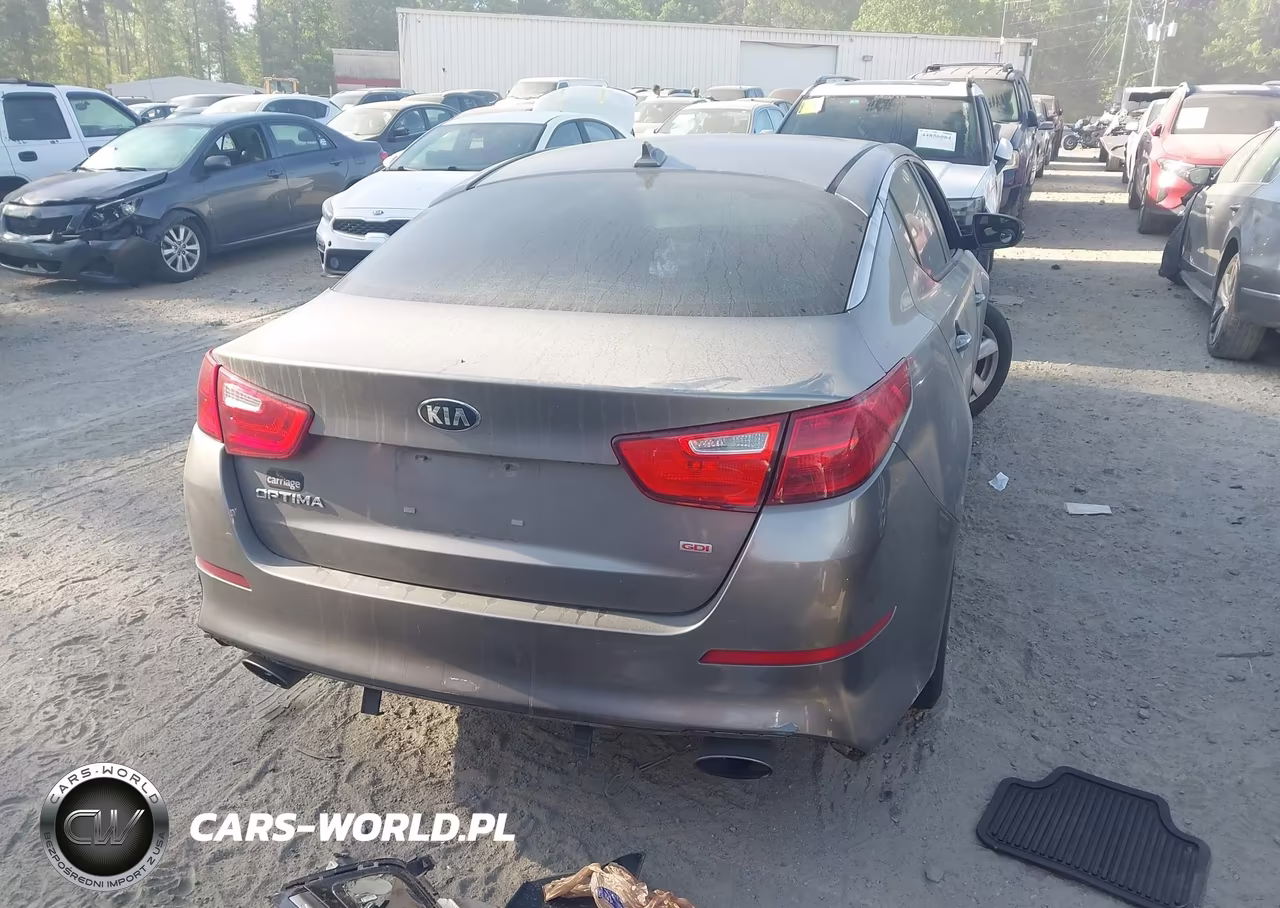 2015 Kia Optima Lx VIN:5XXGM4A72FG457423 - 4