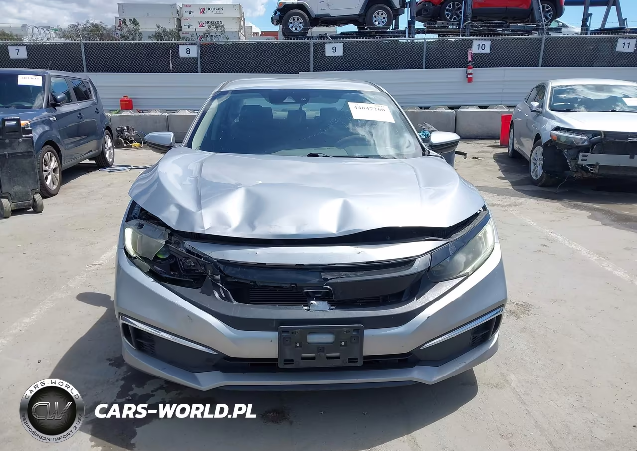 2019 Honda Civic Lx VIN:19XFC2F66KE210945 - 12