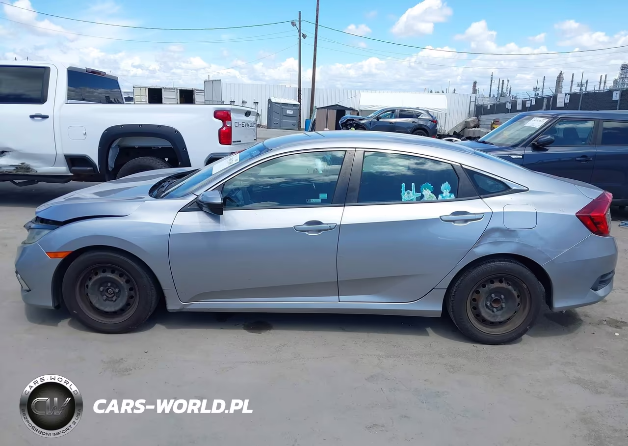 2019 Honda Civic Lx VIN:19XFC2F66KE210945 - 14