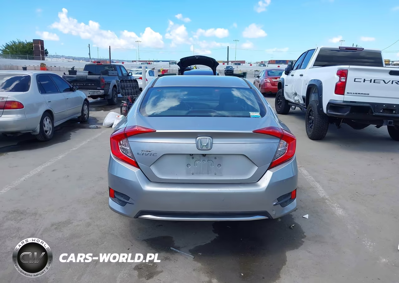 2019 Honda Civic Lx VIN:19XFC2F66KE210945 - 16