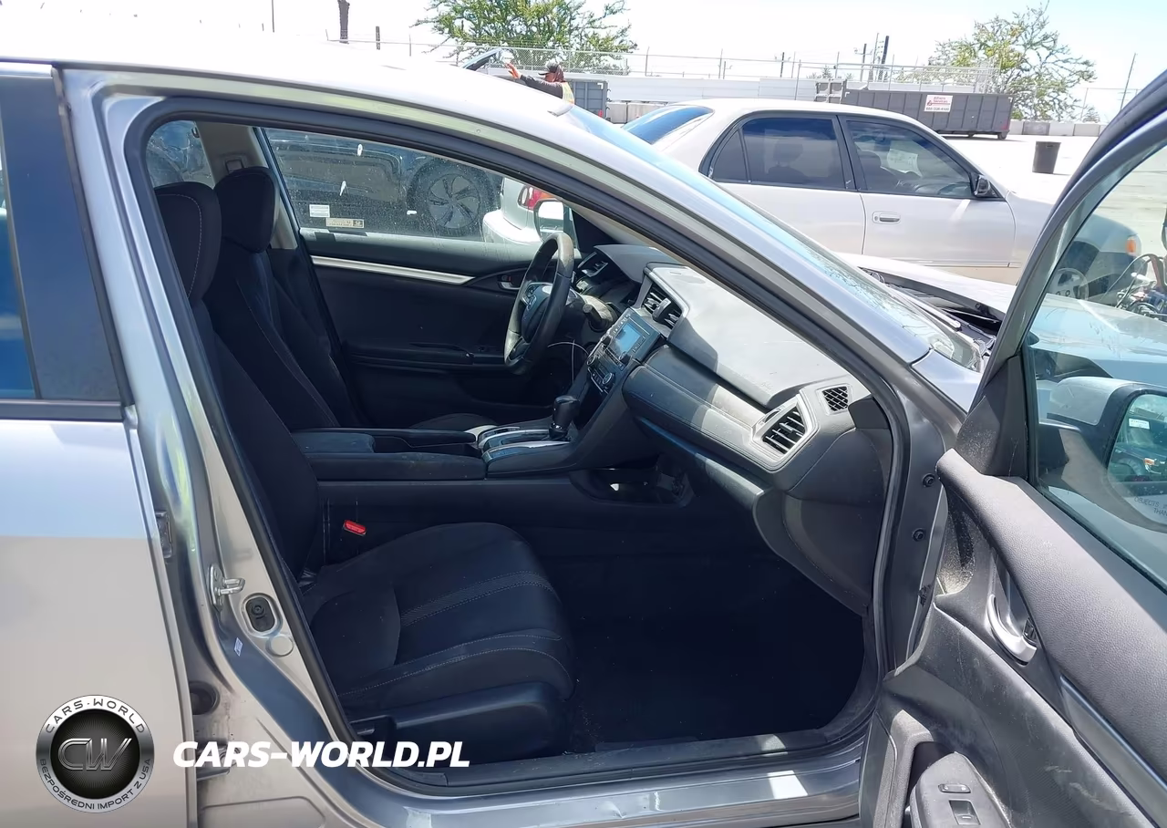 2019 Honda Civic Lx VIN:19XFC2F66KE210945 - 5