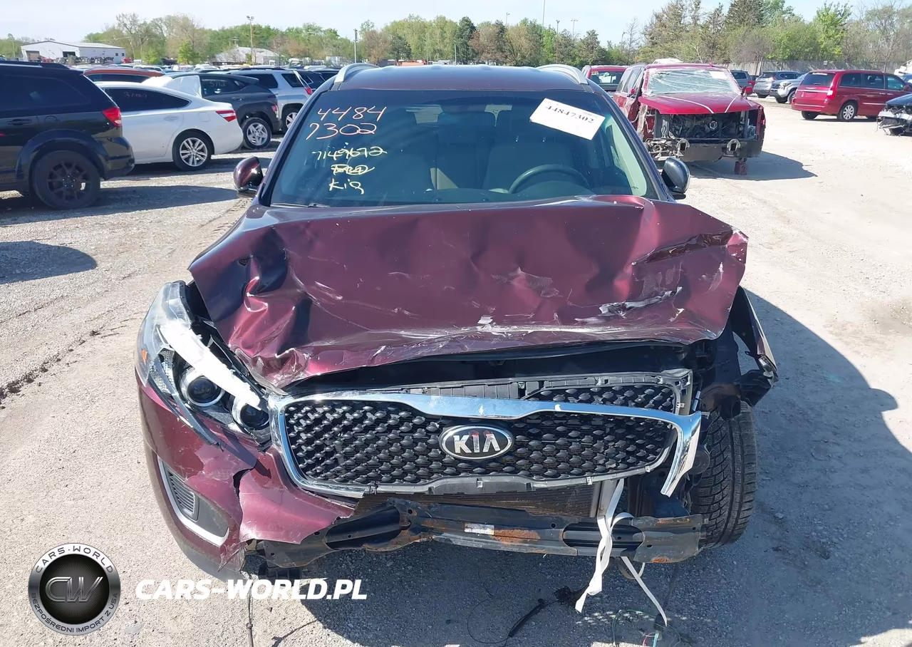 2017 Kia Sorento 2.4L Lx VIN:5XYPGDA36HG247913 - 12