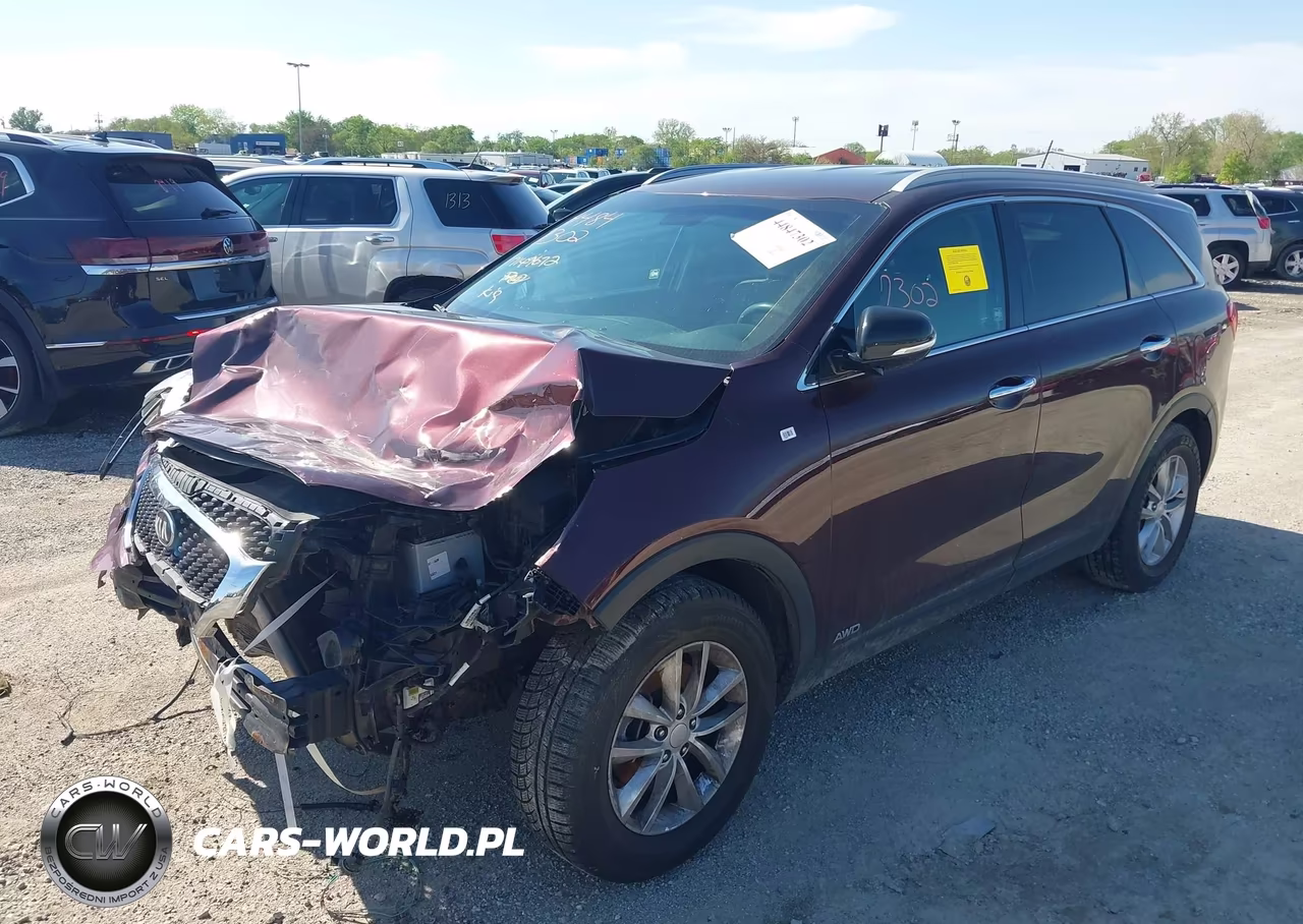 2017 Kia Sorento 2.4L Lx VIN:5XYPGDA36HG247913 - 2