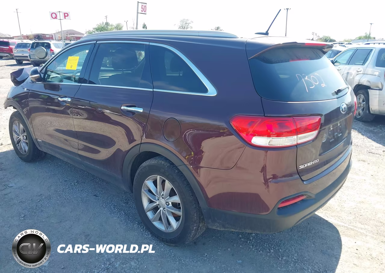 2017 Kia Sorento 2.4L Lx VIN:5XYPGDA36HG247913 - 3