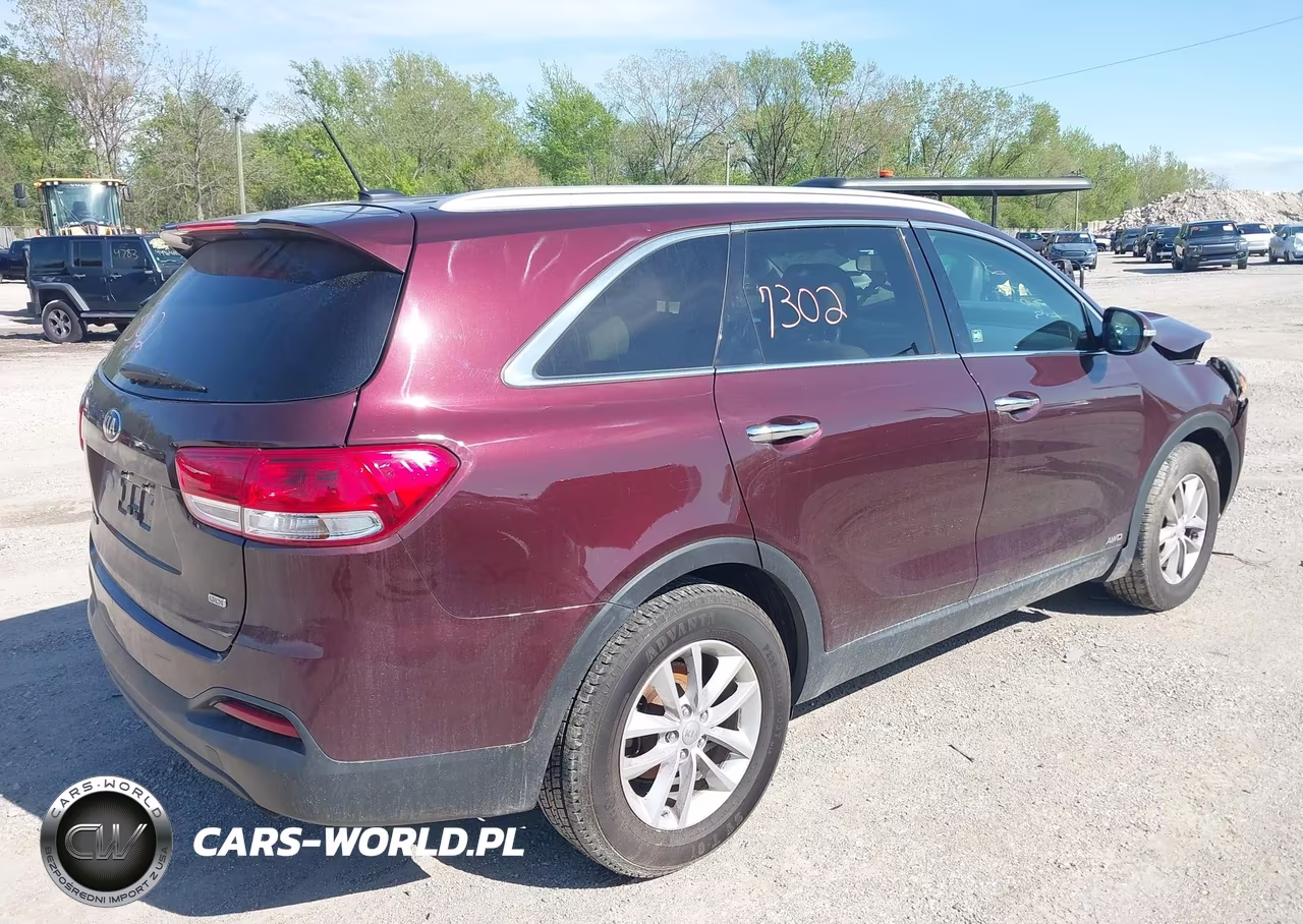 2017 Kia Sorento 2.4L Lx VIN:5XYPGDA36HG247913 - 4