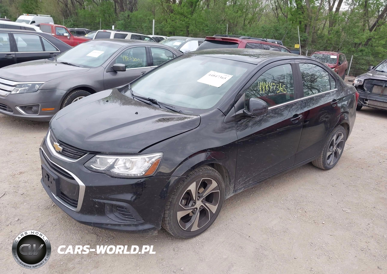 2019 Chevrolet Sonic Premier Auto VIN:1G1JF5SB5K4122405 - 2