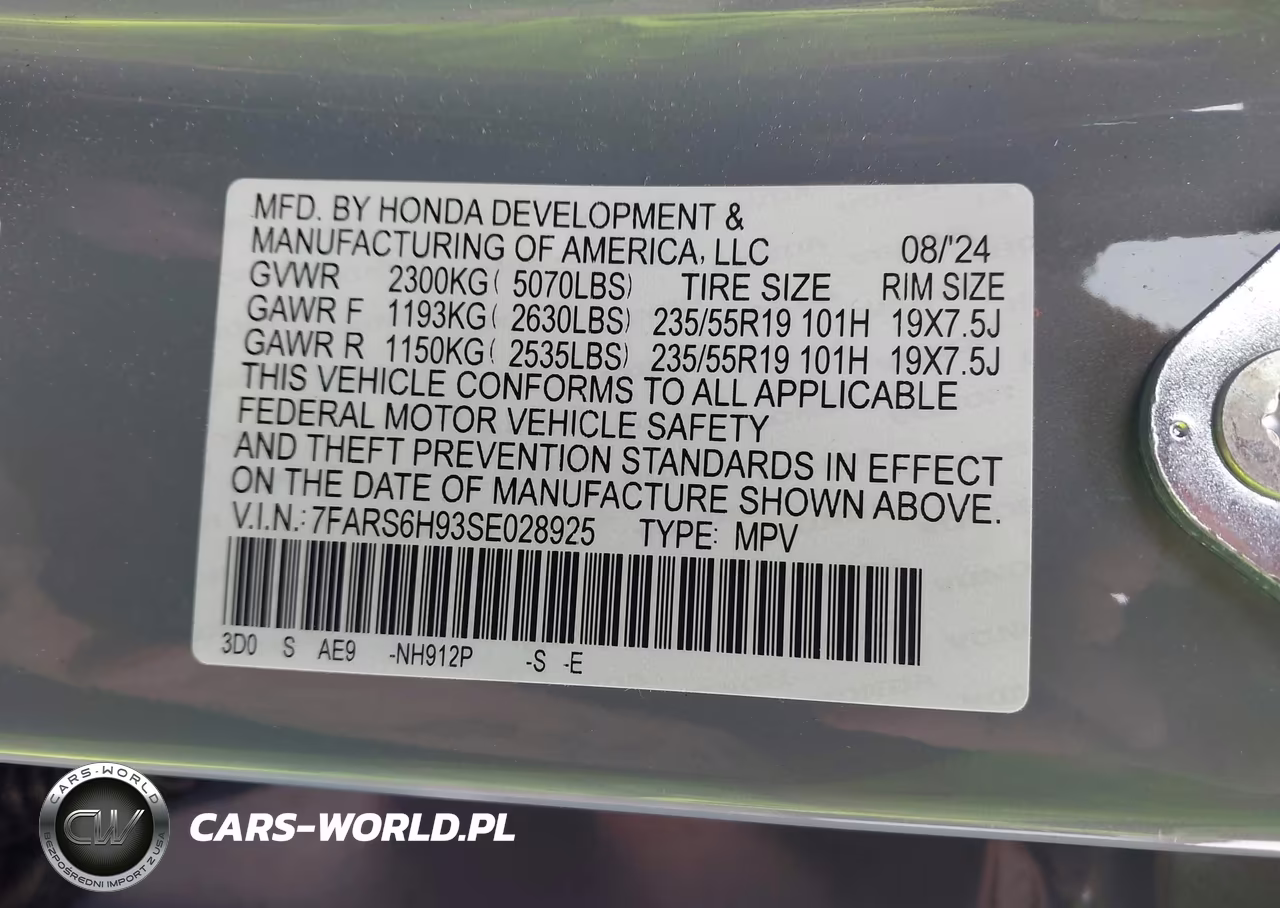 2025 Honda Cr-V Hybrid Sport Touring VIN:7FARS6H93SE028925 - 9