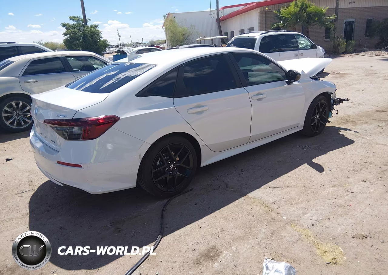 2025 Honda Civic Hybrid Sport-Sport Touring VIN:2HGFE4F8XSH305229 - 4