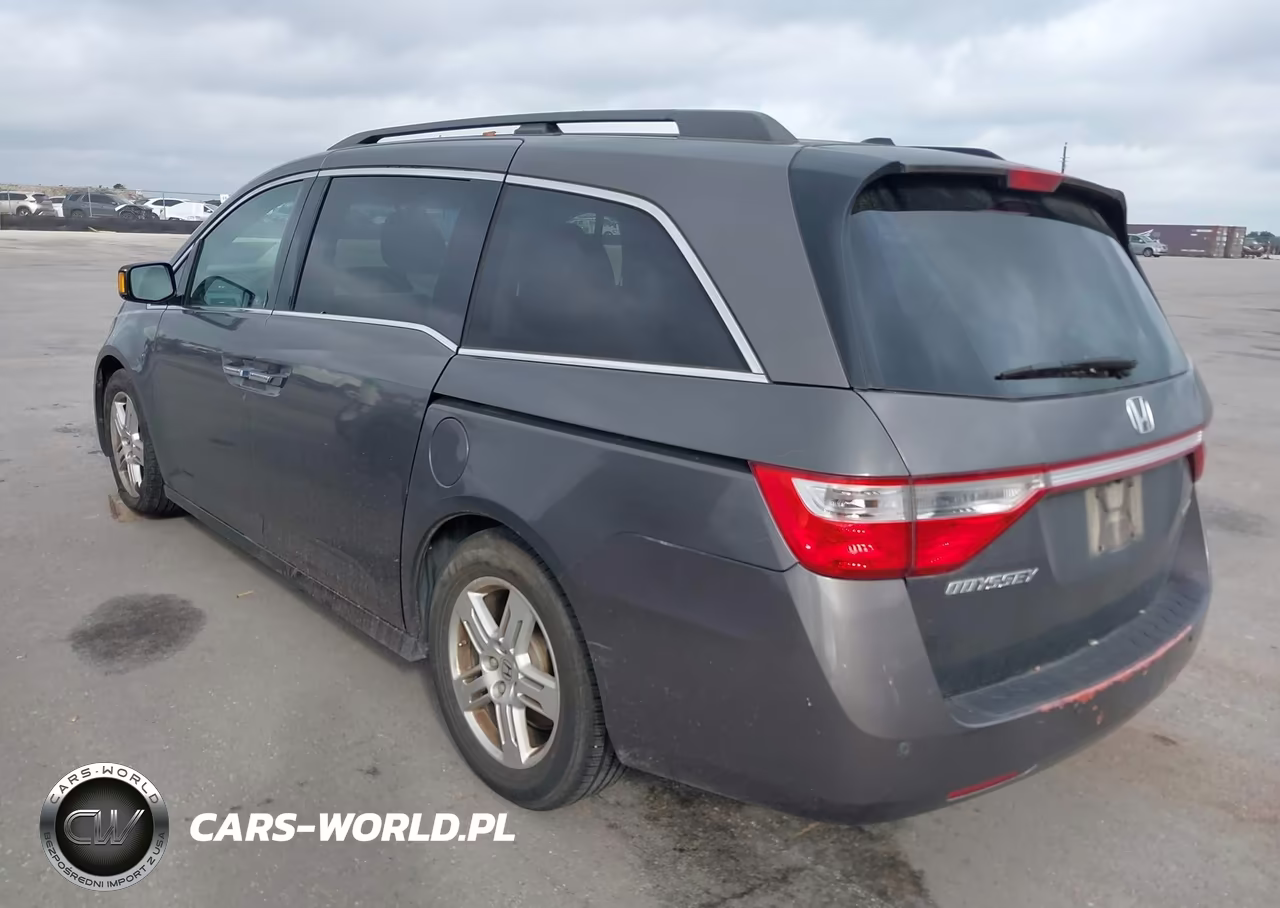 2012 Honda Odyssey Touring-Touring Elite VIN:5FNRL5H96CB001593 - 3