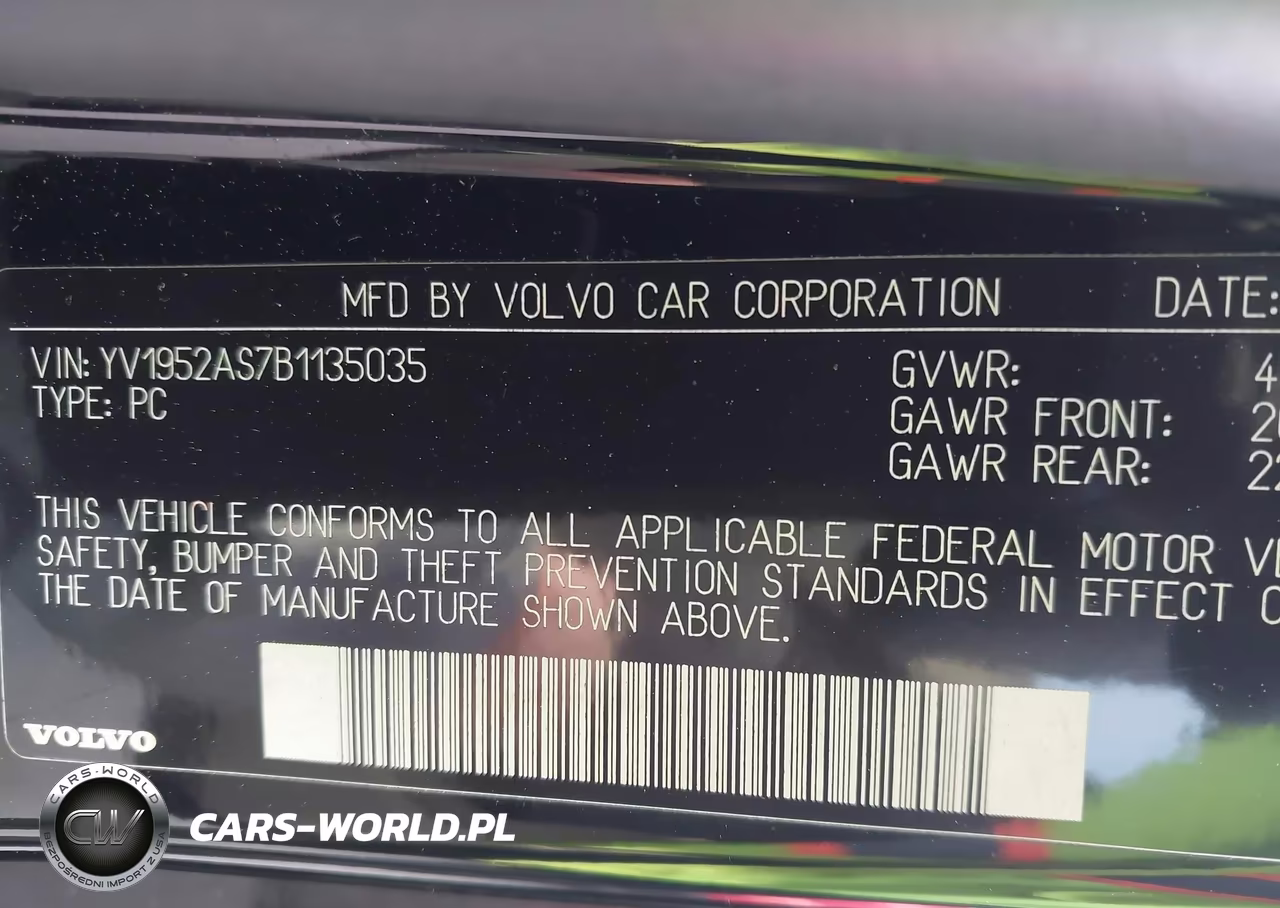 2011 Volvo S80 3.2 VIN:YV1952AS7B1135035 - 9