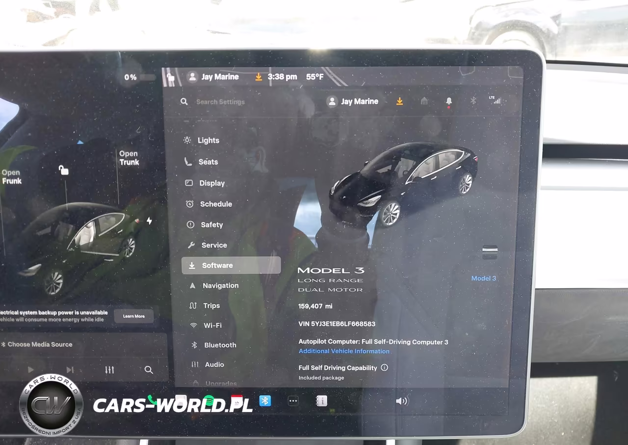 2020 Tesla Model 3 Long Range Dual Motor All-Wheel Drive VIN:5YJ3E1EB6LF668583 - 17