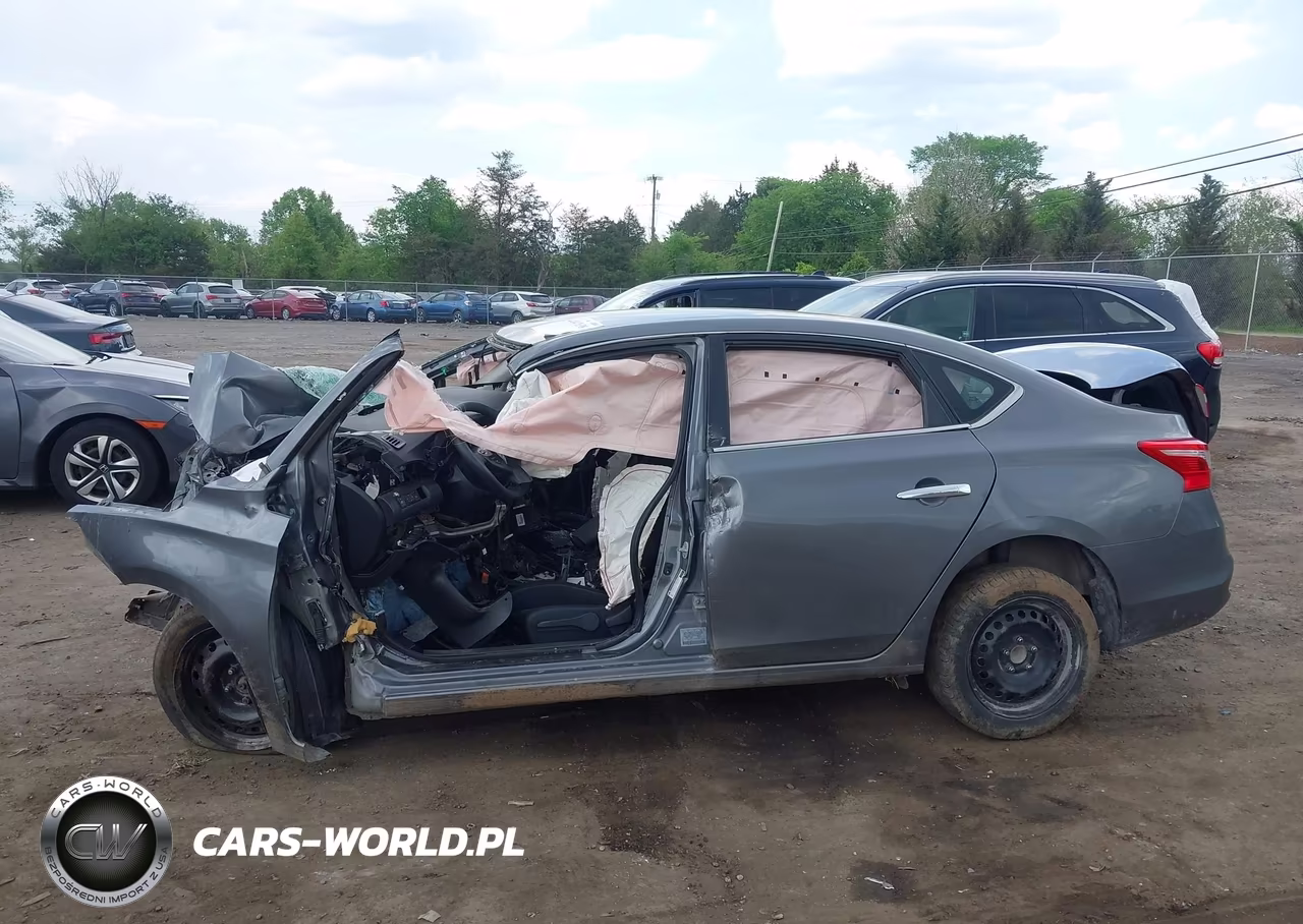 2019 Nissan Sentra S VIN:3N1AB7AP1KY359694 - 14