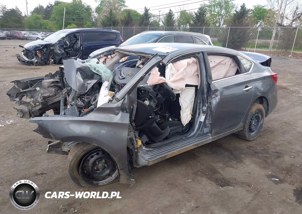 2019 Nissan Sentra S VIN:3N1AB7AP1KY359694 - 2