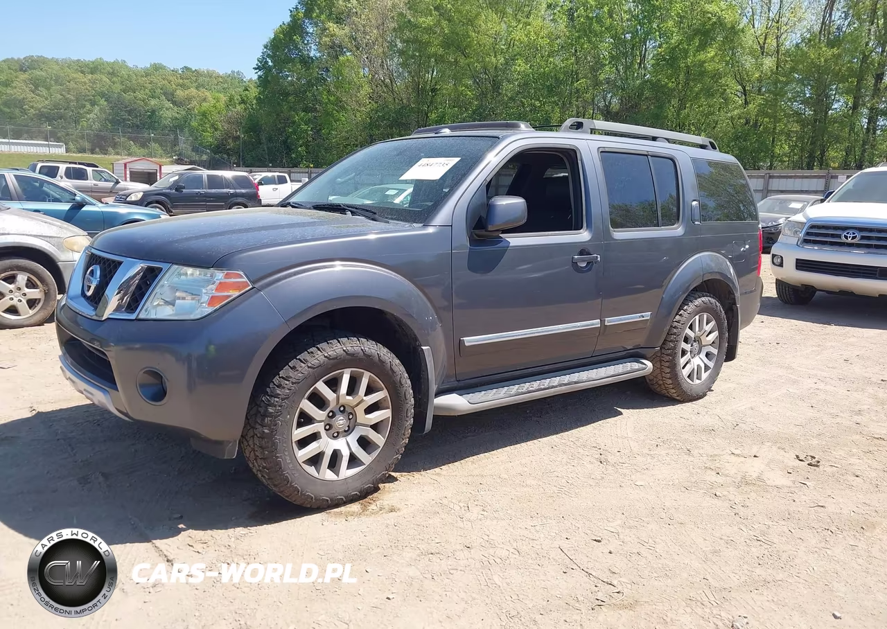 2012 Nissan Pathfinder Le VIN:5N1AR1NB7CC622846 - 2