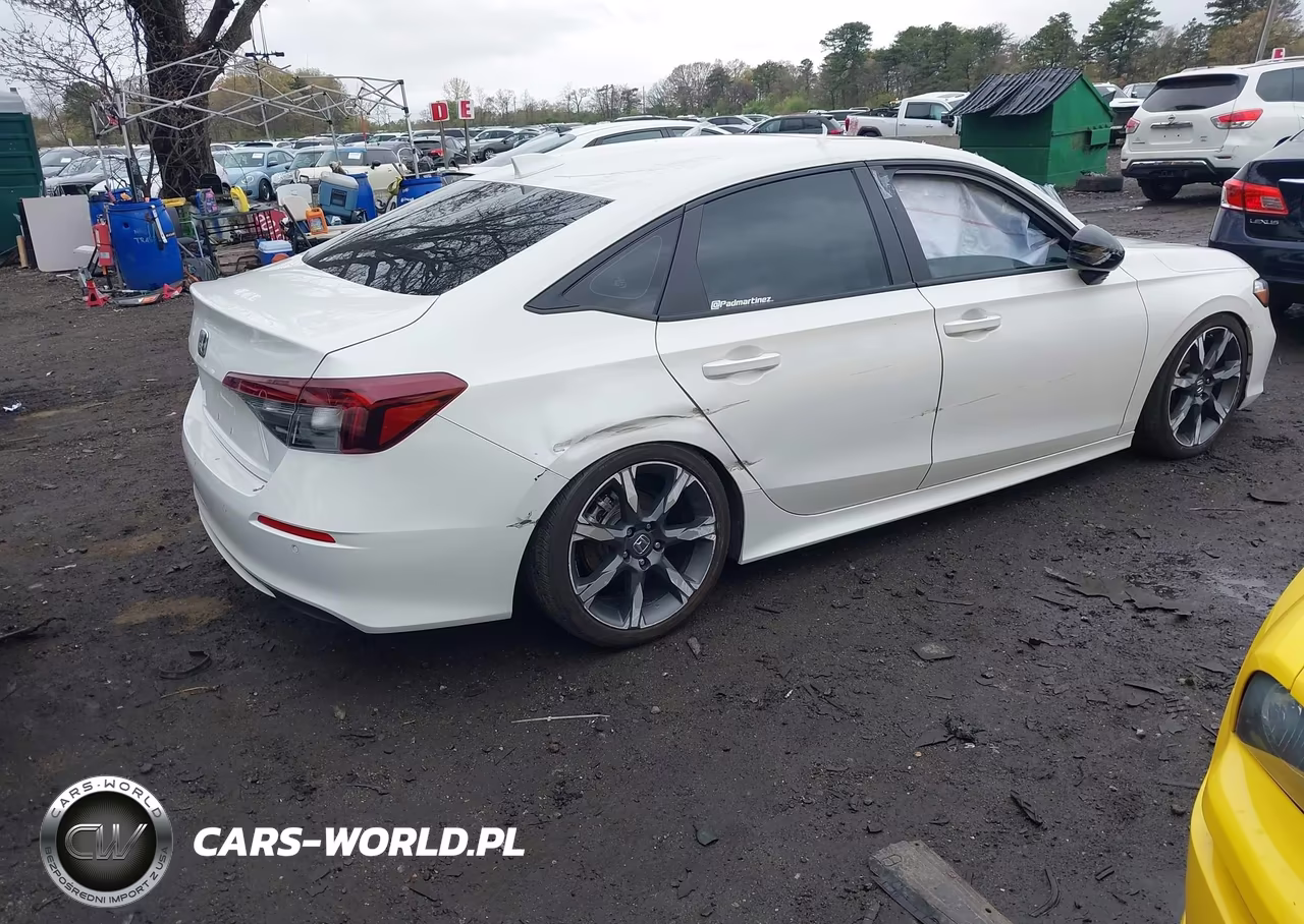 2025 Honda Civic Hybrid Sport-Sport Touring VIN:2HGFE4F89SH305920 - 4