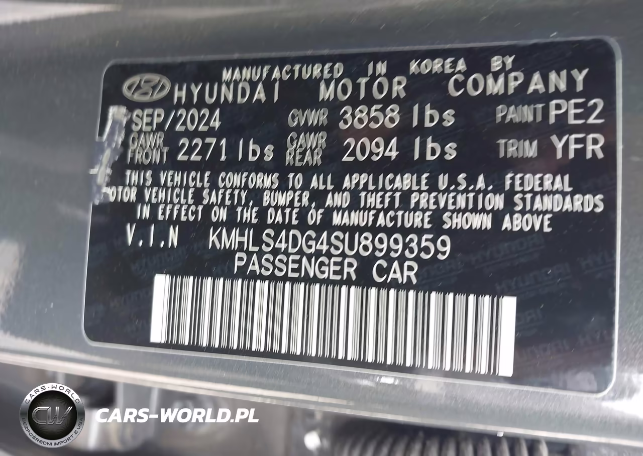 2025 Hyundai Elantra Sel Convenience VIN:KMHLS4DG4SU899359 - 9