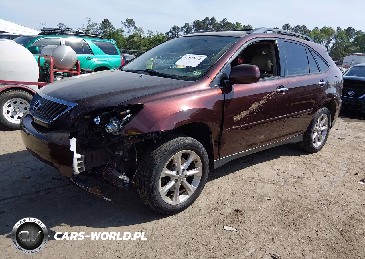 2009 Lexus Rx 350 VIN:JTJHK31U692061268 - 2