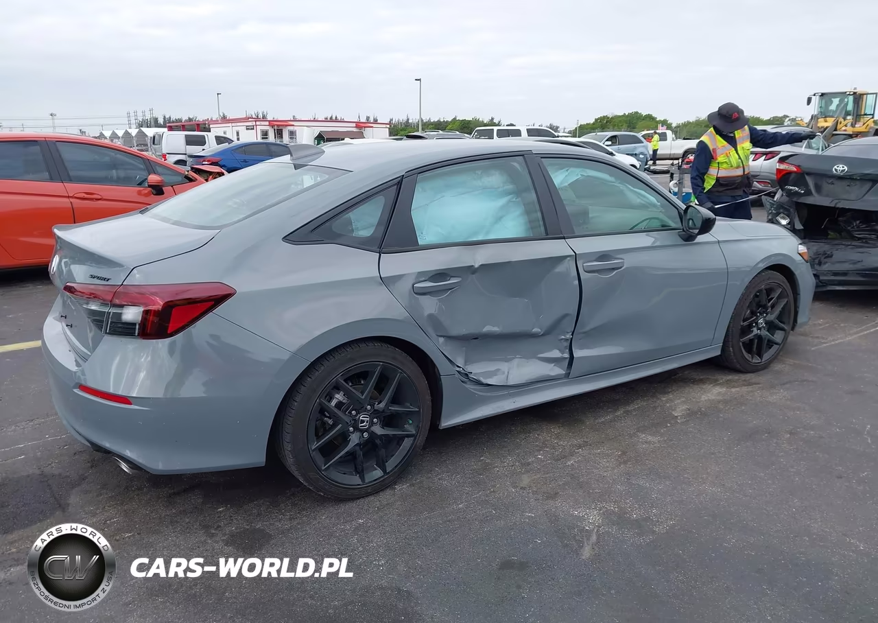 2026 Honda Civic Sport VIN:2HGFE2F51TH557186 - 4