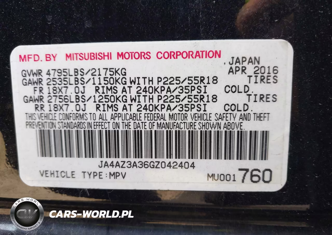 2016 Mitsubishi Outlander Sel VIN:JA4AZ3A36GZ042404 - 9