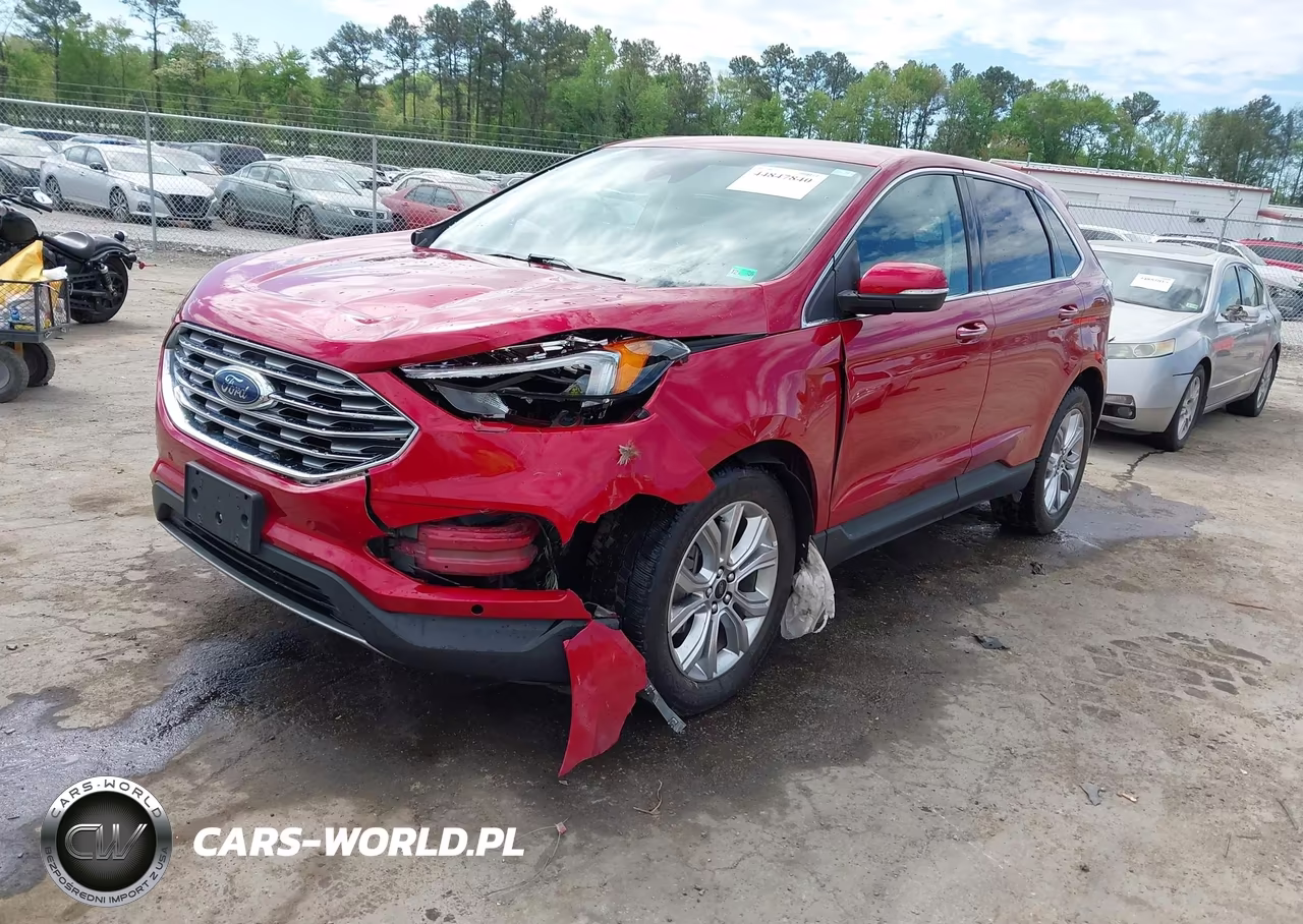 2023 Ford Edge Titanium VIN:2FMPK4K96PBA19202 - 2