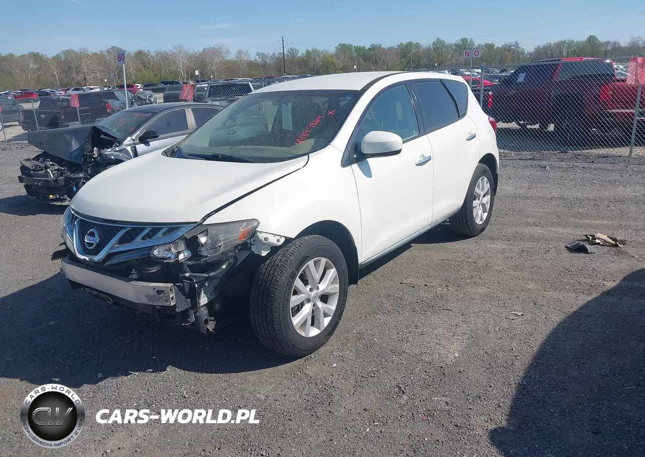2011 Nissan Murano S VIN:JN8AZ1MW8BW163580 - 2