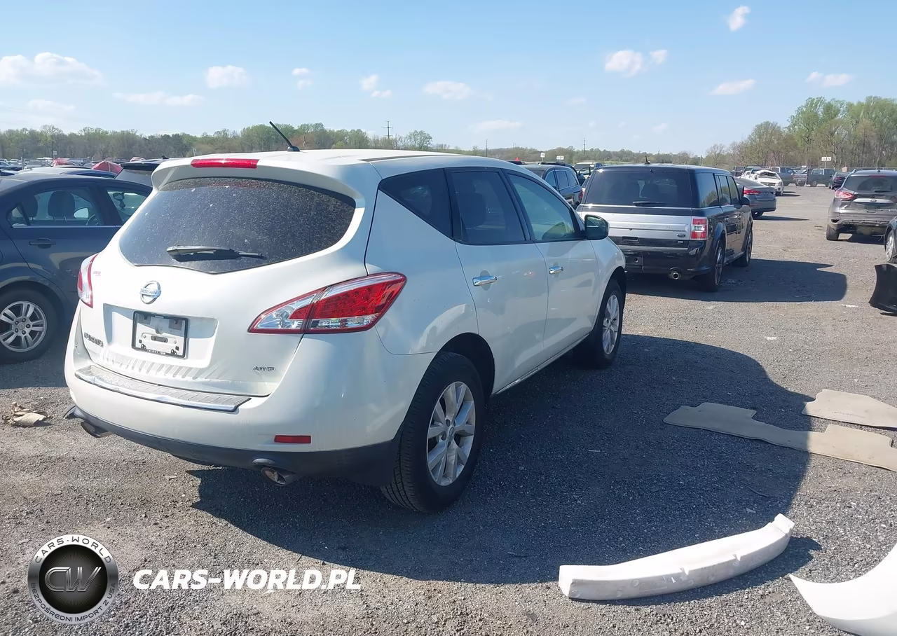 2011 Nissan Murano S VIN:JN8AZ1MW8BW163580 - 4