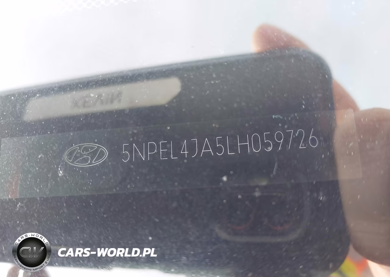 2020 Hyundai Sonata Sel VIN:5NPEL4JA5LH059726 - 18