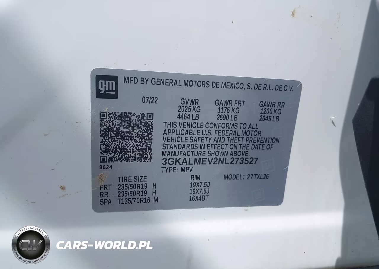 2022 GMC Terrain Fwd Sle VIN:3GKALMEV2NL273527 - 9