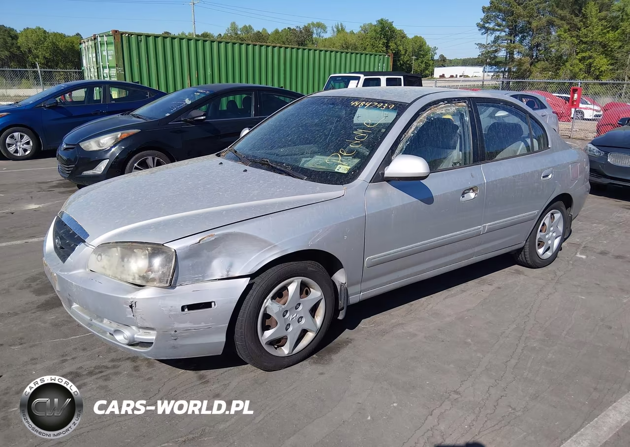 2006 Hyundai Elantra Gls-Limited VIN:KMHDN46D16U338881 - 2