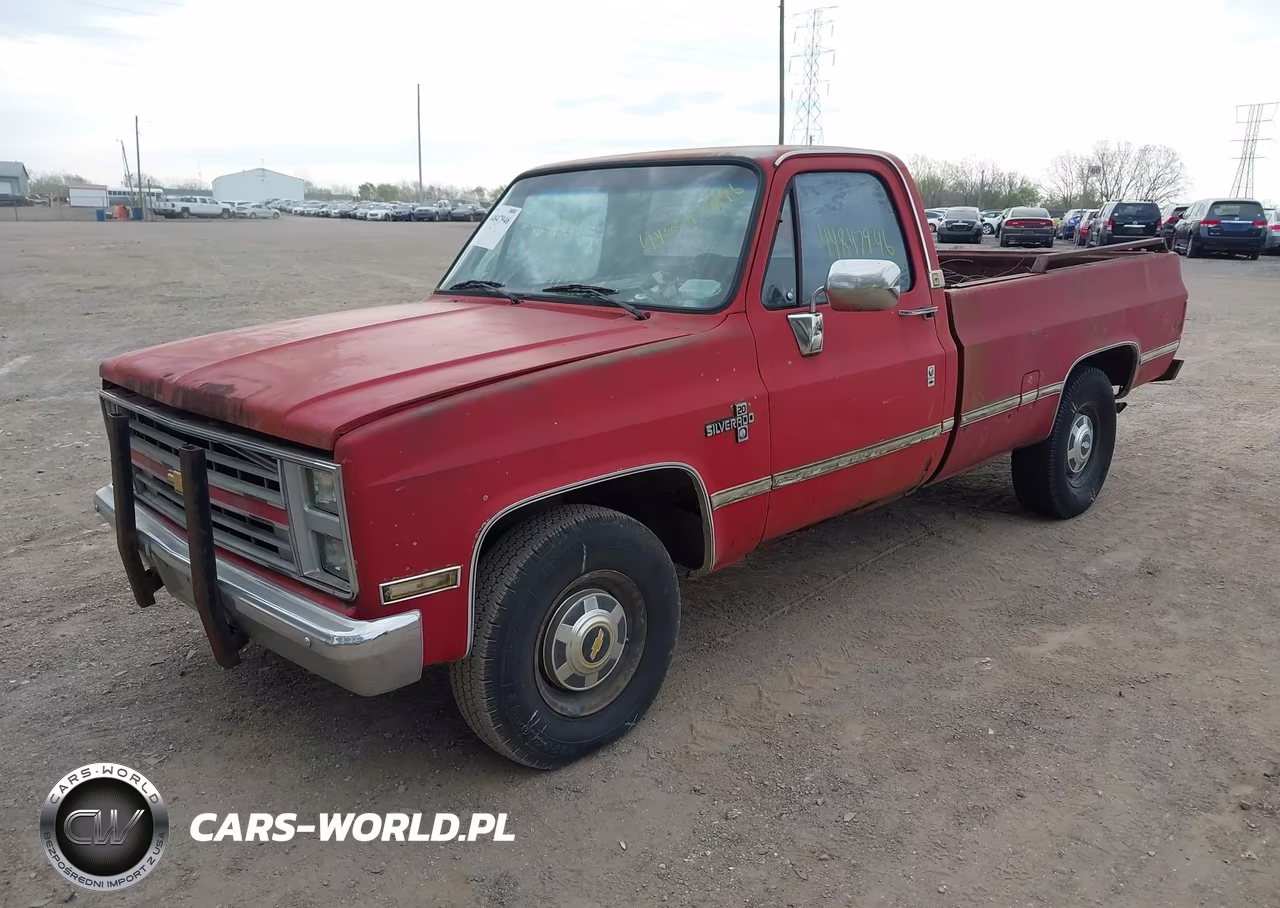 1985 Chevrolet C20 VIN:1GCGC24M0FS182441 - 2