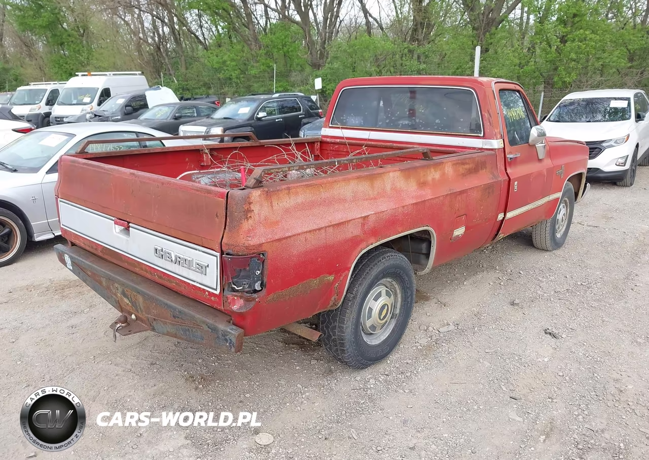 1985 Chevrolet C20 VIN:1GCGC24M0FS182441 - 4